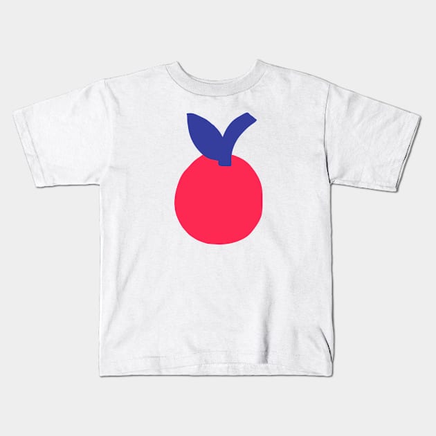 Apple Kids T-Shirt by mister_fred_berlin